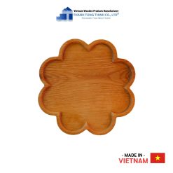 Cosmos Flower Shaped Wooden Tray Thanh Tung Thinh | 01