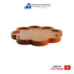 Cosmos Flower Shaped Wooden Tray Thanh Tung Thinh | 02