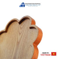 Cosmos Flower Shaped Wooden Tray Thanh Tung Thinh | 03