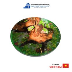 Craft Clock Epoxy Artisanal Thanh Tung Thinh | 03