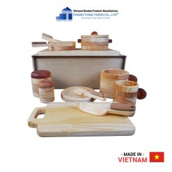 Creative Wooden Toy Cooking Set for Kids Wholesale Deals Thanh Tung Thinh | 01