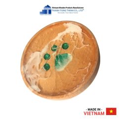 Cute Epoxy Resin wooden coaster for coffee shop Thanh Tung Thinh | 01
