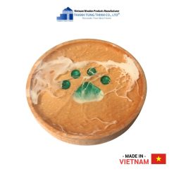 Cute Epoxy Resin wooden coaster for coffee shop Thanh Tung Thinh