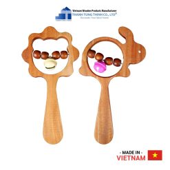 Cute Wooden Baby Rattle Toy Wholesale Thanh Tung Thinh
