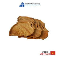 Double-Leaf-Shaped Wooden Tray Thanh Tung Thinh | 03