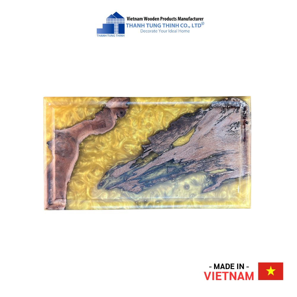 Driftwood and Resin Serving Tray Thanh Tung Thinh | 08
