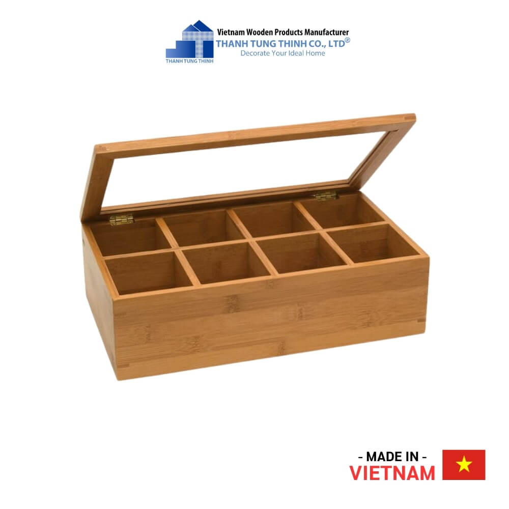 Eight-Compartment Tea Gift Boxes Thanh Tung Thinh