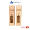 Elegant Single Bottle Wooden Wine Box Thanh Tung Thinh