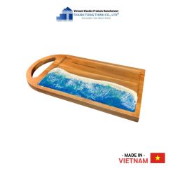 Epoxy Wood Tray with Arc Handle Thanh Tung Thinh | 02