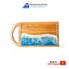Epoxy Wood Tray with Arc Handle Thanh Tung Thinh
