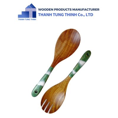 Wooden Epoxy Spoon Set