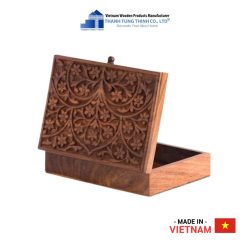 Exquisitely Carved Wooden Box  Thanh Tung Thinh | 01