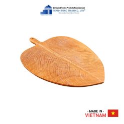 Eye-catching Leaf-Shaped Wooden Tray Thanh Tung Thinh | 01