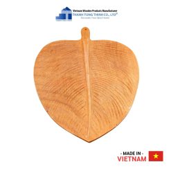 Eye-catching Leaf-Shaped Wooden Tray Thanh Tung Thinh | 02