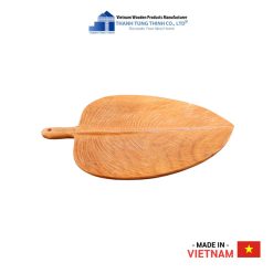 Eye-catching Leaf-Shaped Wooden Tray Thanh Tung Thinh | 03