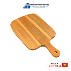 Fan-Shaped Wooden Cutting Board with a Handle Thanh Tung Thinh | 03
