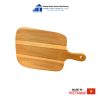 Fan-Shaped Wooden Cutting Board with a Handle Thanh Tung Thinh