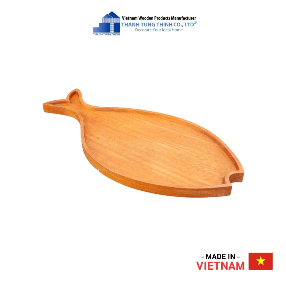 Fish Doussie Wood Tray Thanh Tung Thinh