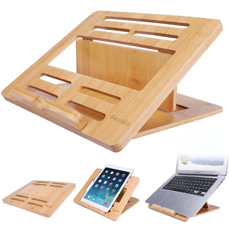 Compact foldable laptop stand