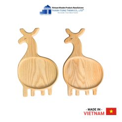Giraffe Wooden Tray Makes Your Children Eat Better Thanh Tung Thinh | 01