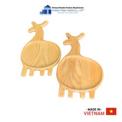 Giraffe Wooden Tray Makes Your Children Eat Better Thanh Tung Thinh | 02