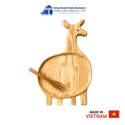 Giraffe Wooden Tray Makes Your Children Eat Better Thanh Tung Thinh | 03