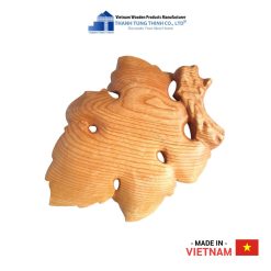 Grape Leaf-Shaped Wooden Tray Thanh Tung Thinh | 01
