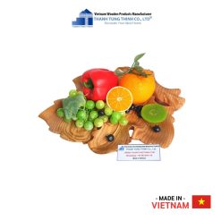 Grape Leaf-Shaped Wooden Tray Thanh Tung Thinh | 05