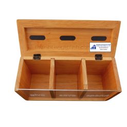 high-quality wooden toy saving box for wholesale