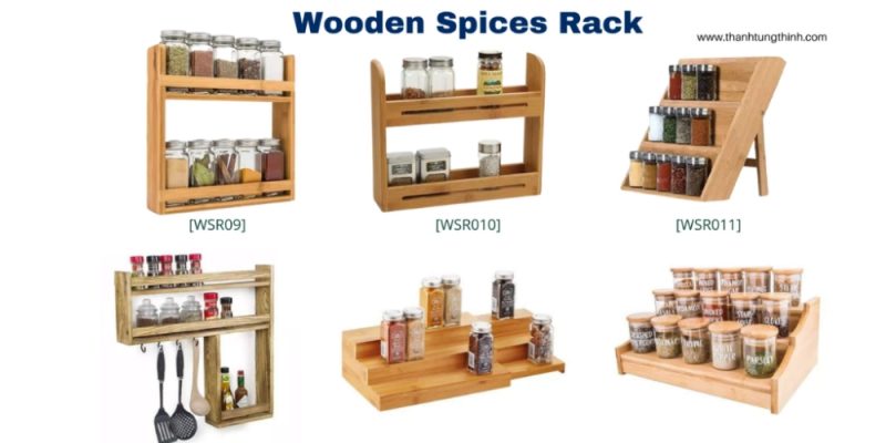 Wooden Spice Rack Supplier
