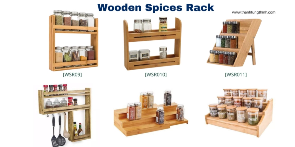 Wooden Spice Rack Supplier