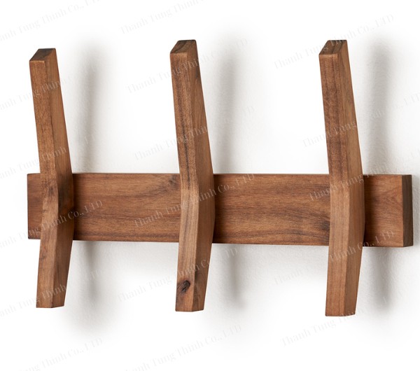  Wall Wooden Knob Hangers