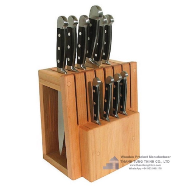 Wooden Knife Holder Manufacturer
