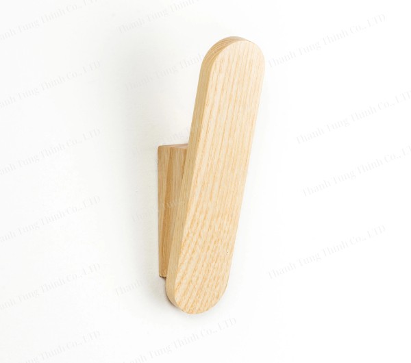 Single Wooden Knob Hangers
