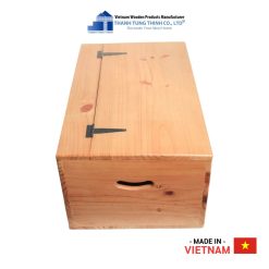 Large Wooden Shoe Boxes with Snap-On Lid Thanh Tung Thinh | 03
