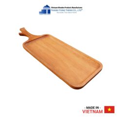 Laser Engraved Rectangle Wooden Tray Thanh Tung Thinh | 02