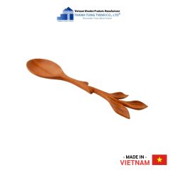 Leaf-Carved Wooden Serving Spoons Thanh Tung Thinh | 02