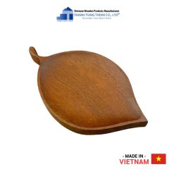 Leaf-Shaped Walnut Wooden Tray   Thanh Tung Thinh | 02