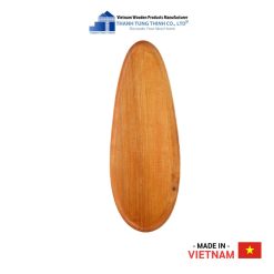 Long Egg-Shaped Wooden Tray Thanh Tung Thinh | 01