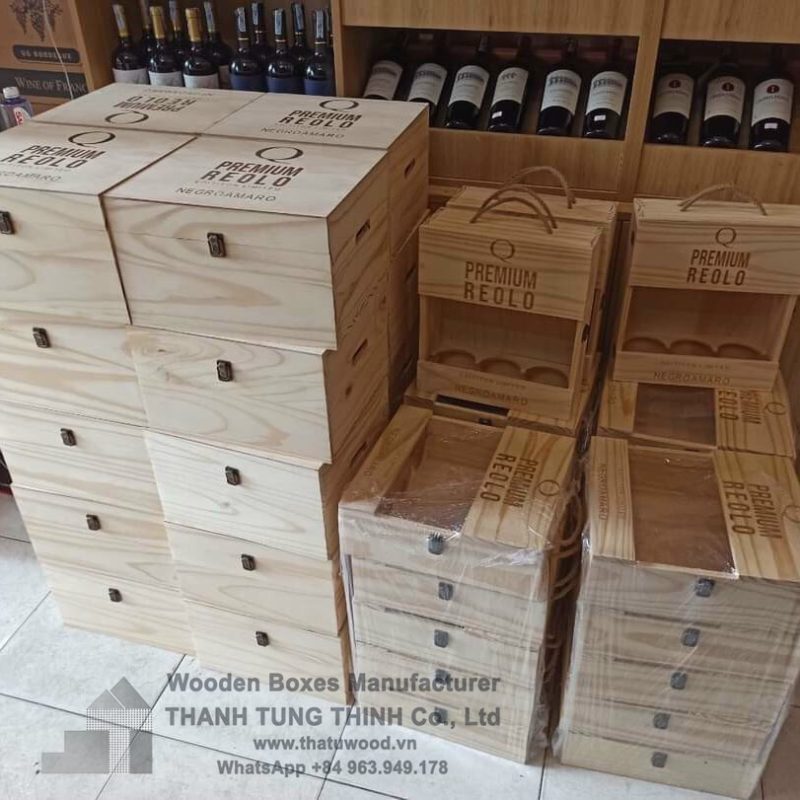 Wooden Boxes ready for order in bulk