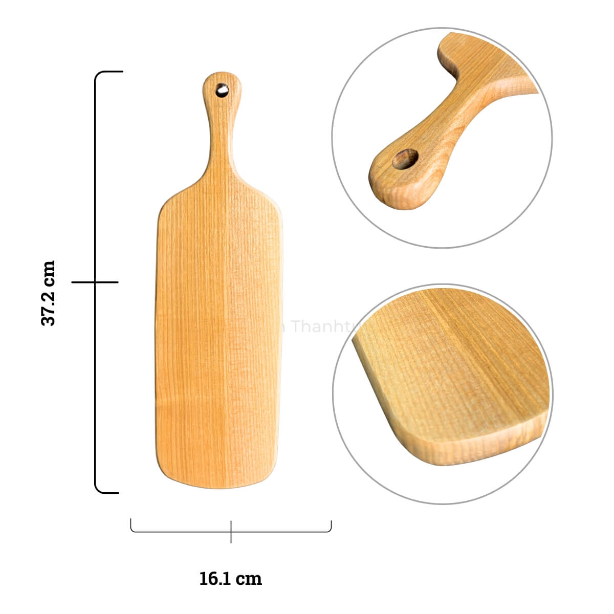 Paddle Wooden Tray