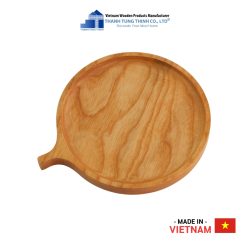 Minimalist Circle Wooden Tray Thanh Tung Thinh