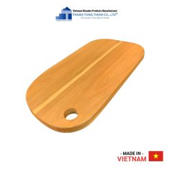 Minimalist Rectangular Cutting Board with Hole Thanh Tung Thinh