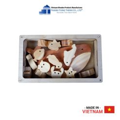 Montessori Wooden Toy Set Balancing Sea Creatures Thanh Tung Thinh | 01