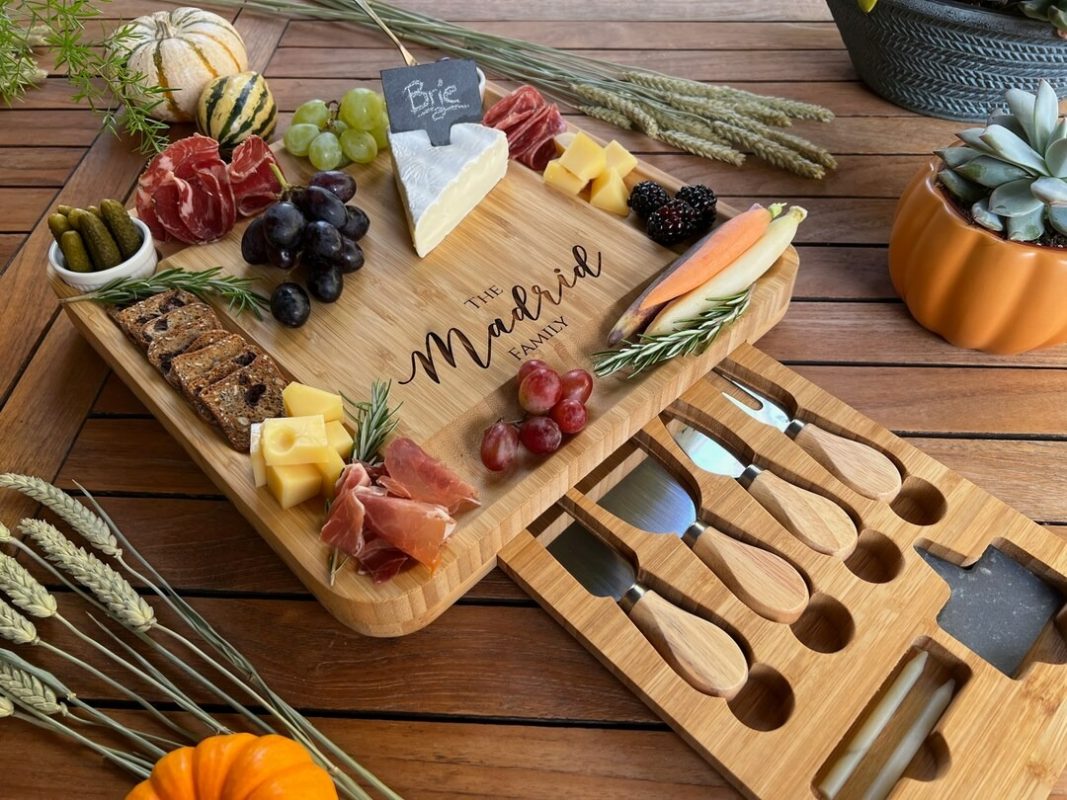 multi purpose wooden cutting board