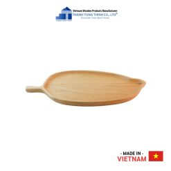 Natural Leaf-Shaped Wooden Tray for Decoration Thanh Tung Thinh | 02