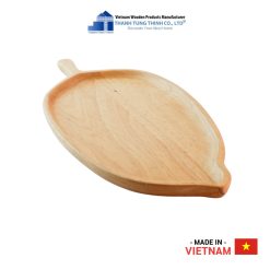 Natural Leaf-Shaped Wooden Tray for Decoration Thanh Tung Thinh | 03