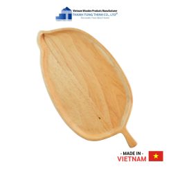 Natural Leaf-Shaped Wooden Tray for Decoration Thanh Tung Thinh | 05