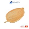 Natural Leaf-Shaped Wooden Tray for Decoration Thanh Tung Thinh