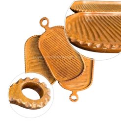 Rustic Handle Wooden Tray
